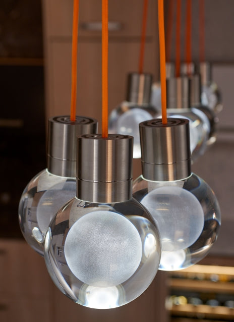 Visual Comfort Mina Led Pendant BLACK & WHITE