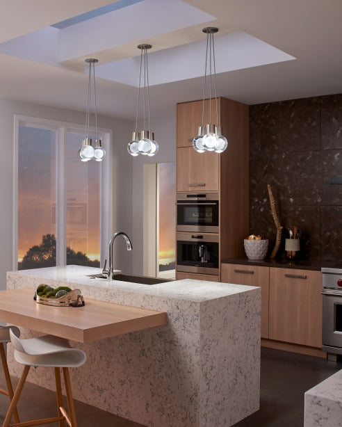 Visual Comfort Mina Led Pendant BLACK & WHITE