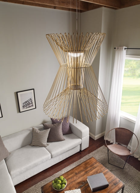 Visual Comfort Syrma Grande Led Pendant Light 