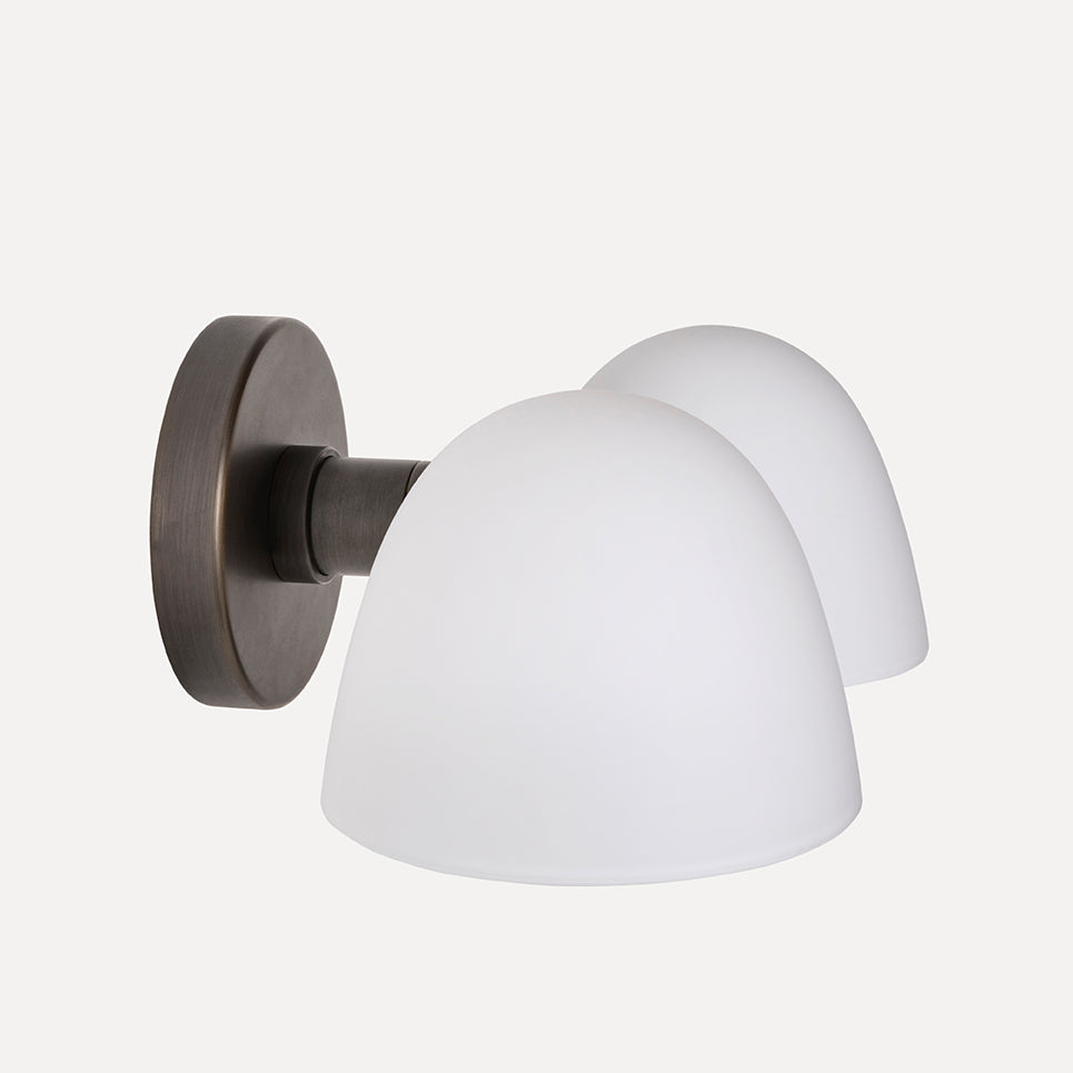 Fuse Double Wall Lamp Mh Fuse01 Wd Bb - Made By Hand