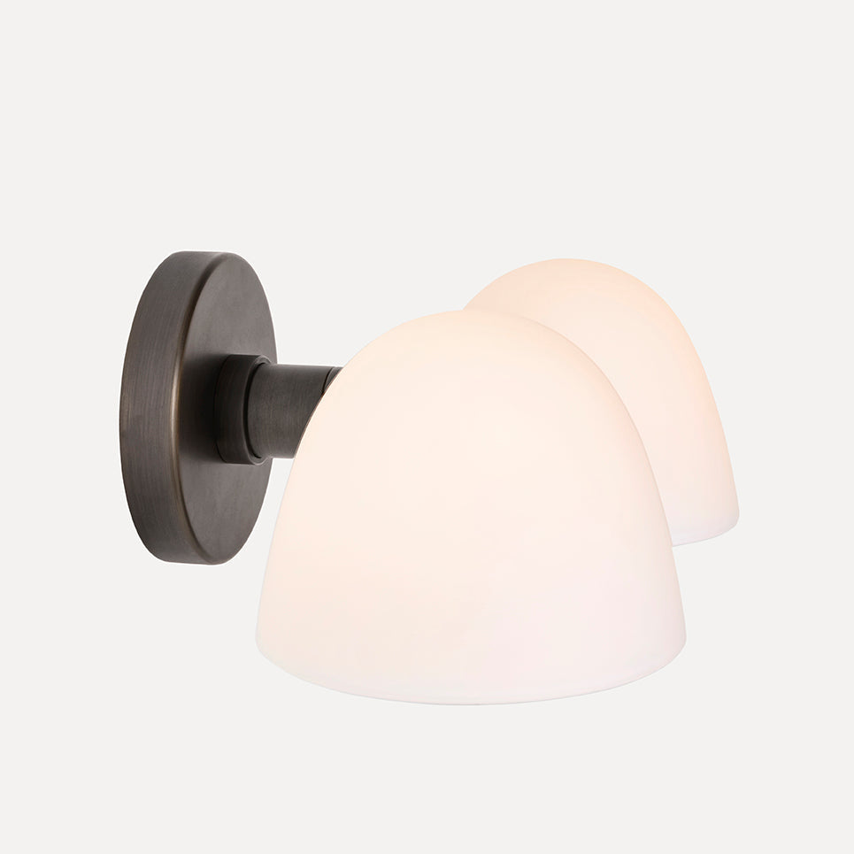 Fuse Double Wall Lamp Mh Fuse01 Wd Bb - Made By Hand