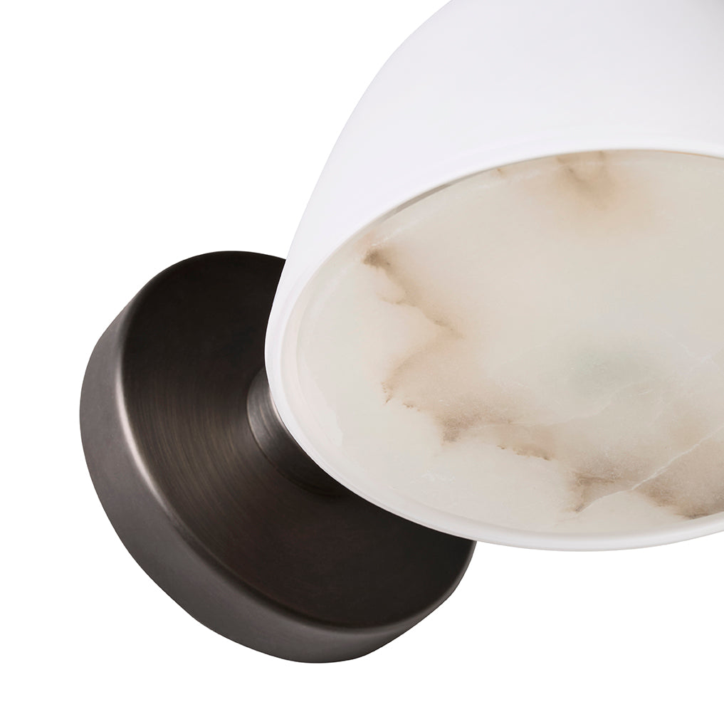 Fuse Single Wall Lamp Mh Fuse01 Ws Bb - Made By Hand