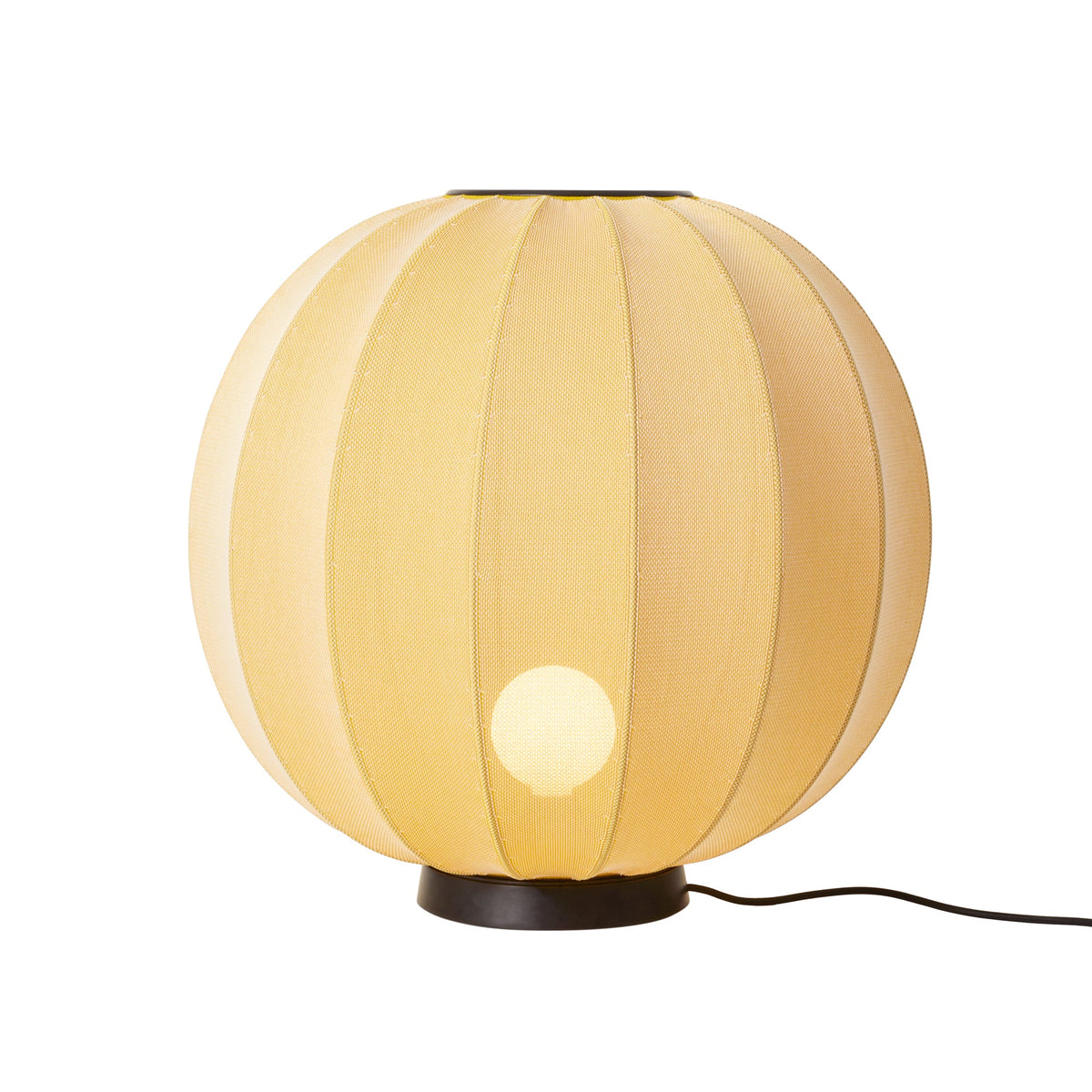 Knit-Wit 60 Floor Level Lamp by Made by Hand, Sunrise (photo 1)