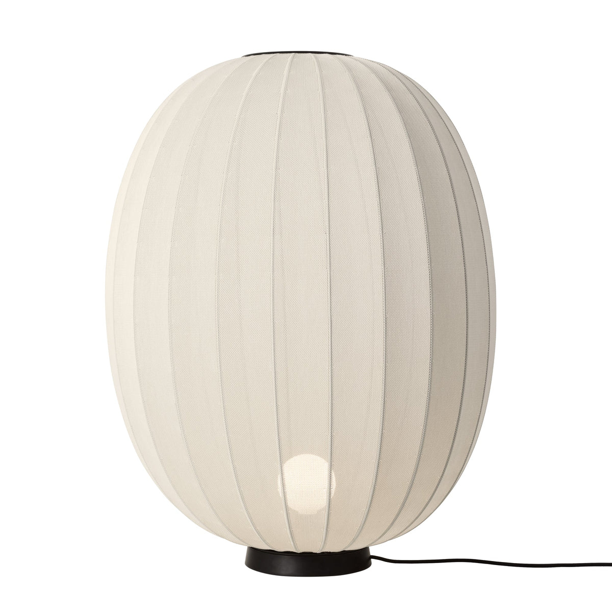 Knit-Wit 65 Floor Level Lamp by Made by Hand, Pearl White (photo 10)
