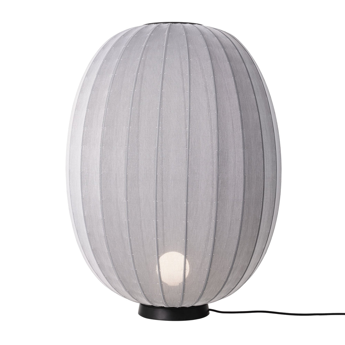 Knit-Wit 65 Floor Level Lamp by Made by Hand, Silver (photo 14)