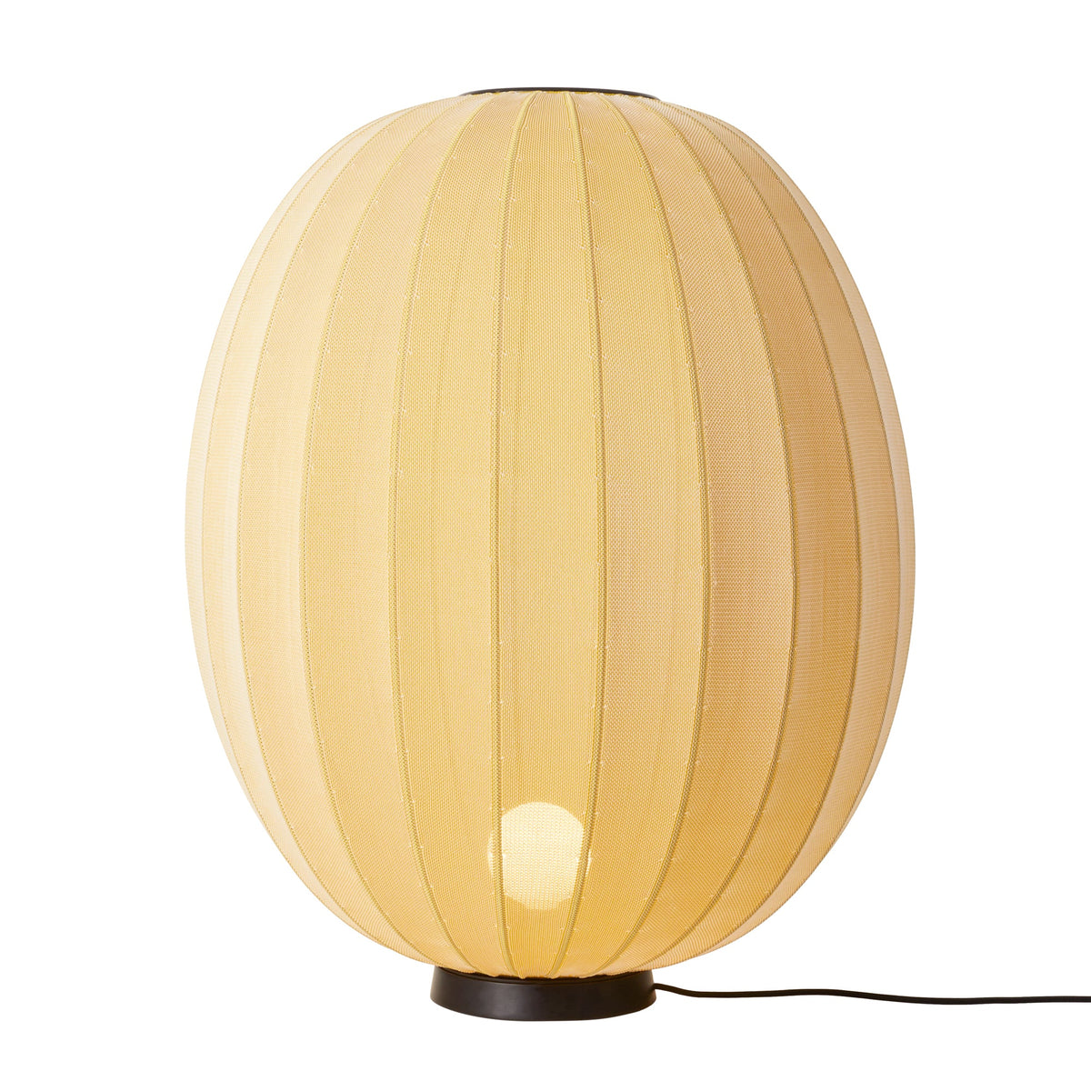 Knit-Wit 65 Floor Level Lamp by Made by Hand, Sunrise (photo 16)