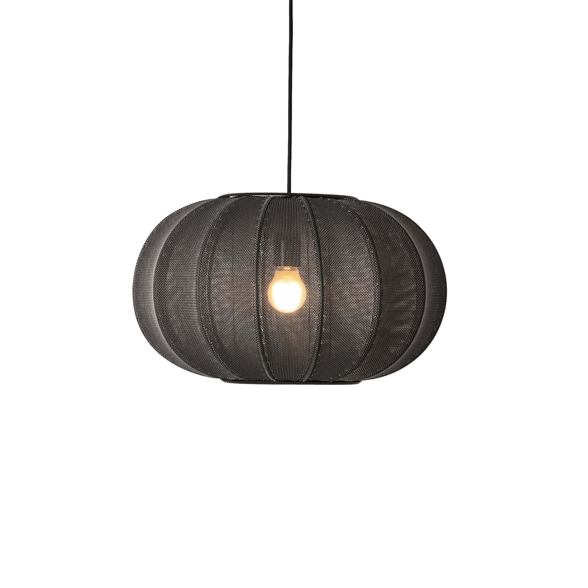 Knit Wit Oval Pendant Lamp 45 Mh Kwo45Bl - Made By Hand