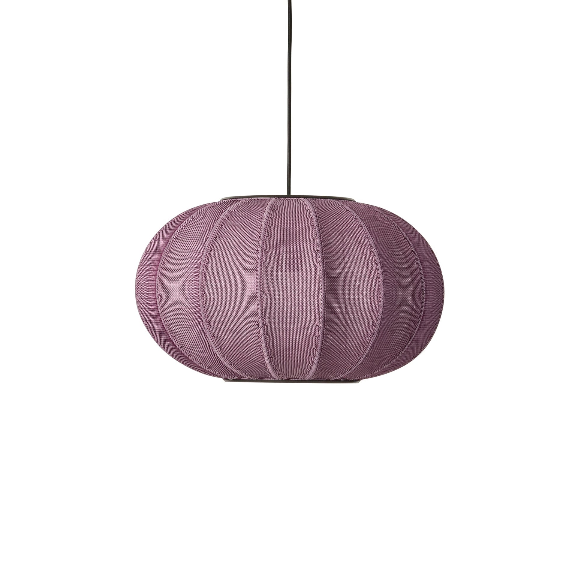 Knit Wit Oval Pendant Lamp 45 Mh Kwo45Ss - Made By Hand
