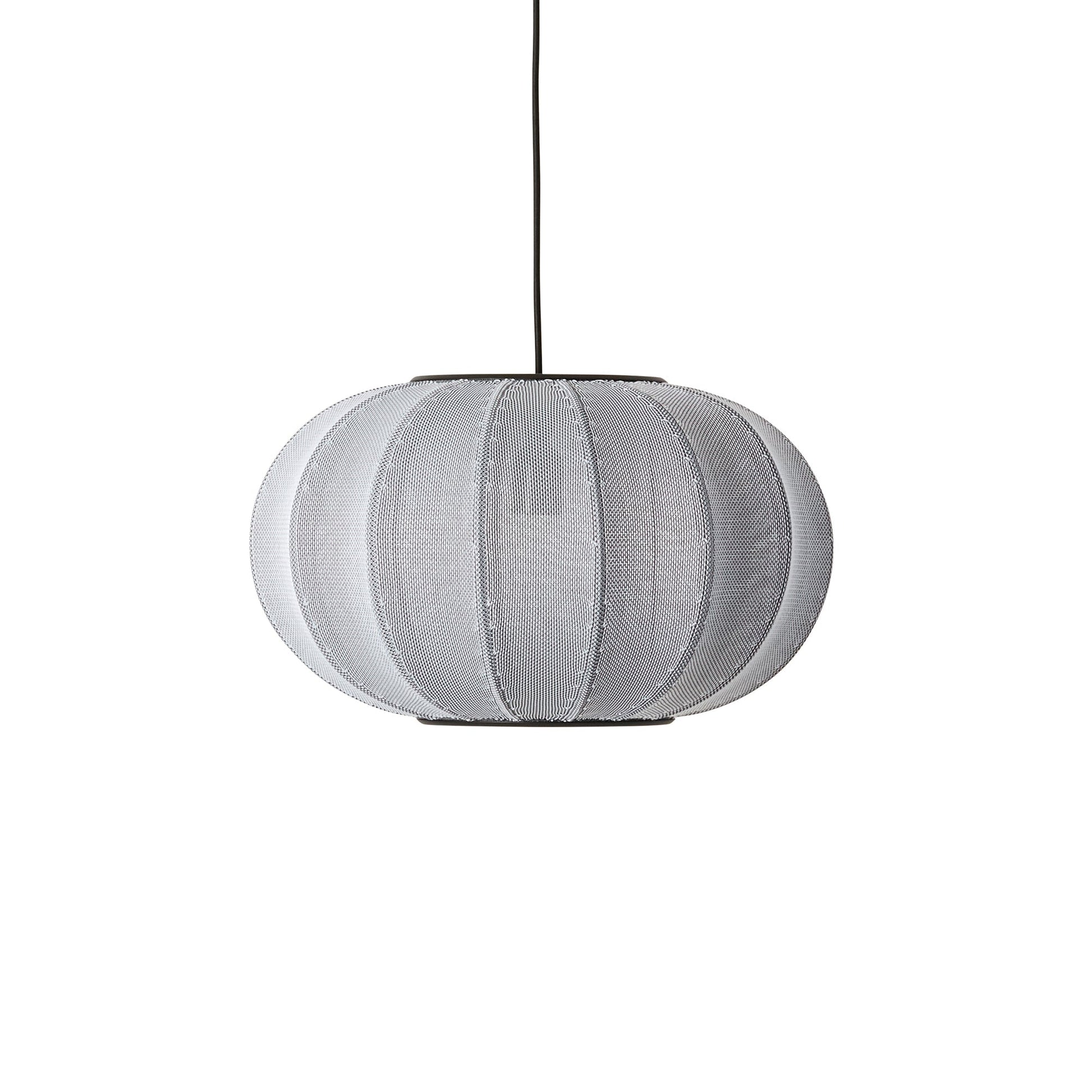 Knit Wit Oval Pendant Lamp 45 Mh Kwo45Pw - Made By Hand