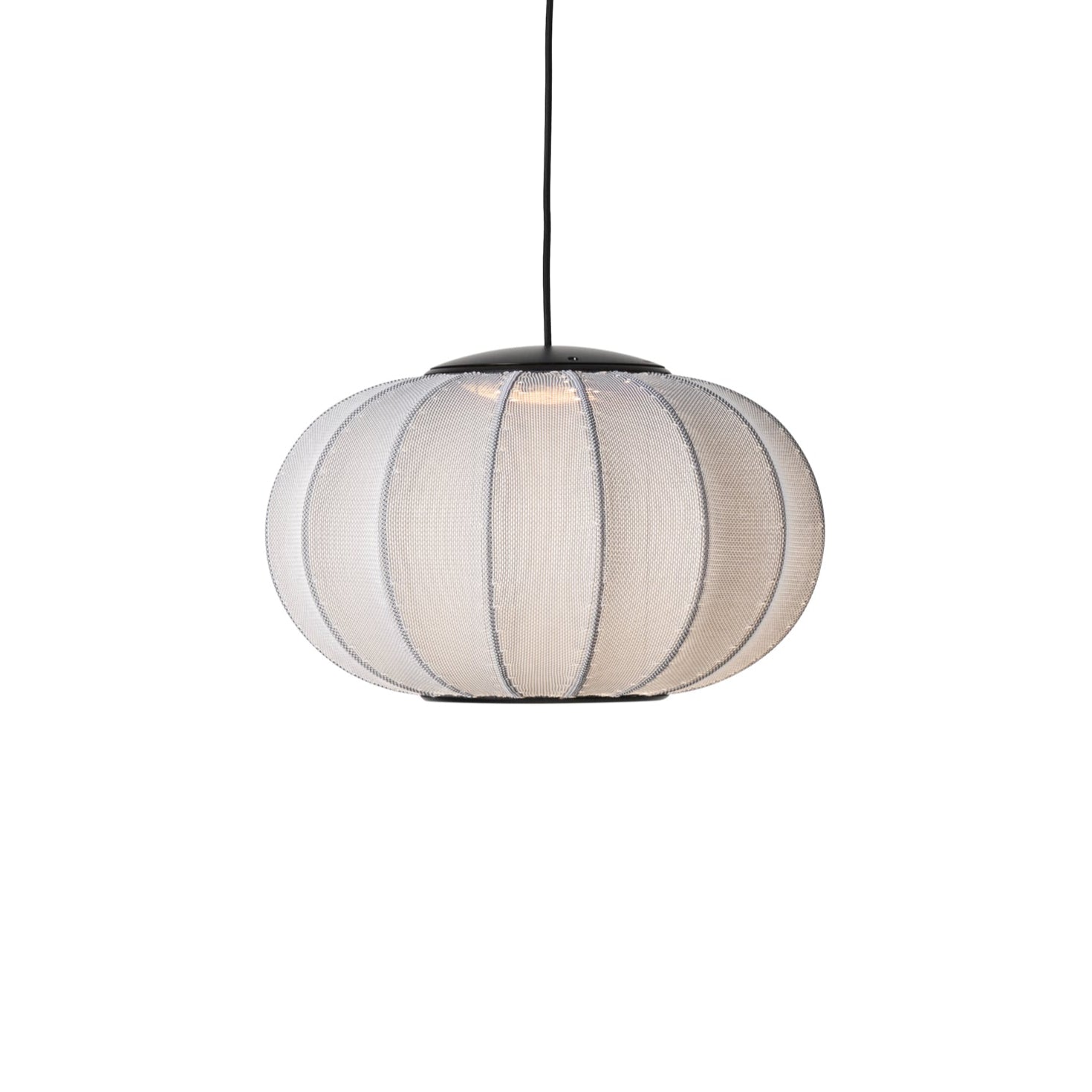 Knit Wit Oval Pendant 45 Led Mh Kwo45Si Led - Made By Hand