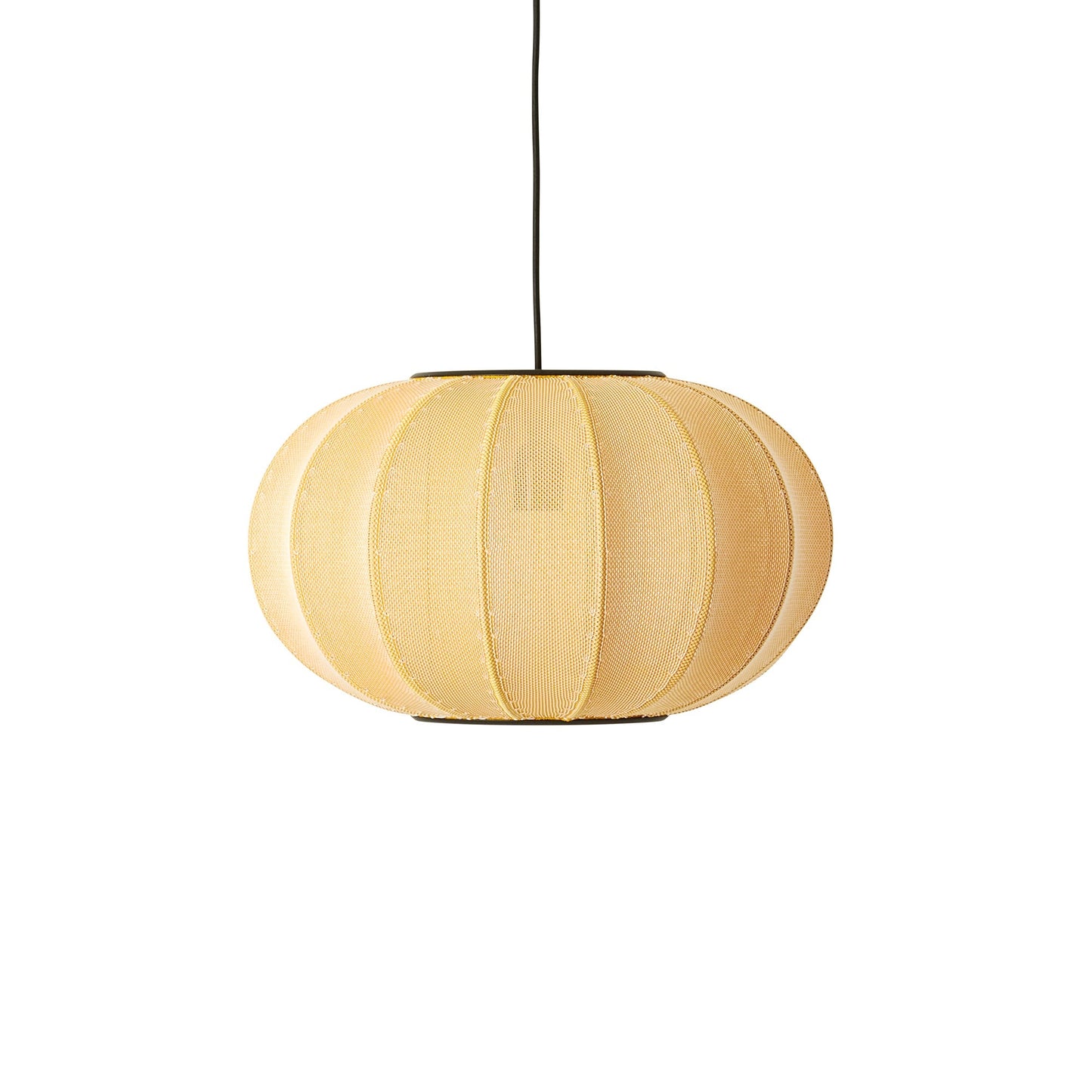 Knit Wit Oval Pendant Lamp 45 Mh Kwo45Bl - Made By Hand