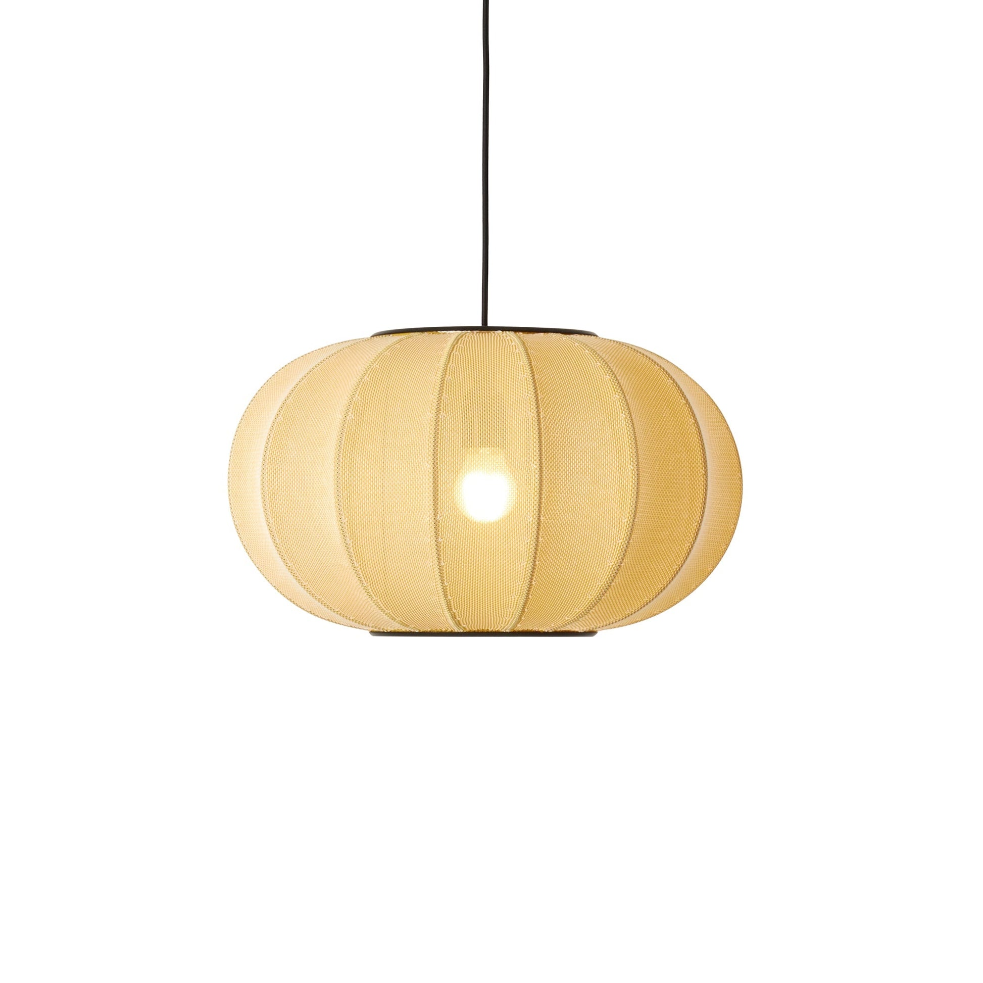 Knit Wit Oval Pendant Lamp 45 Mh Kwo45Su - Made By Hand