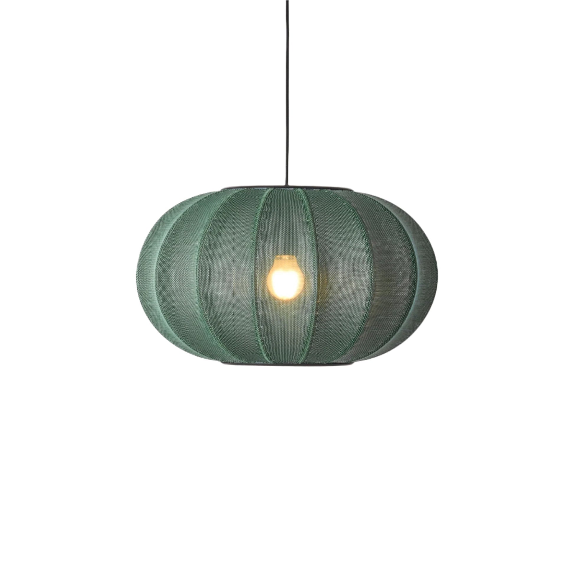 Knit Wit Oval Pendant Lamp 45 Mh Kwo45Tg - Made By Hand