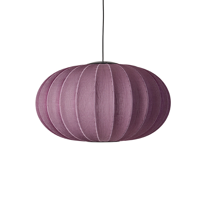 Knit-Wit Oval 76 LED Pendant by Made by Hand, Burgundy maker photo (photo 22)