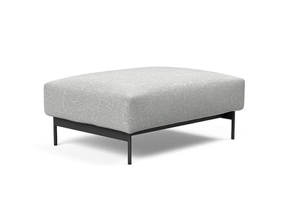 Malloy Ottoman With Black Metal Legs 95-543127 Innovation Living USA