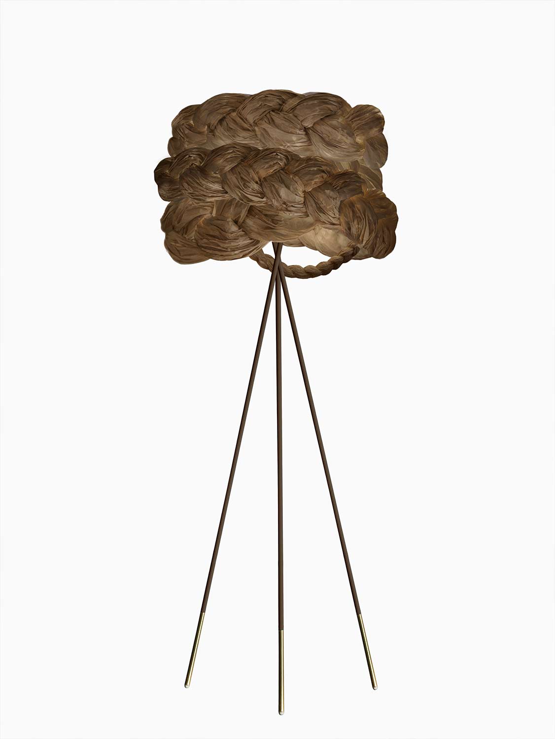 Mammalampa The Bride medium floor lamp in Brown – product photo