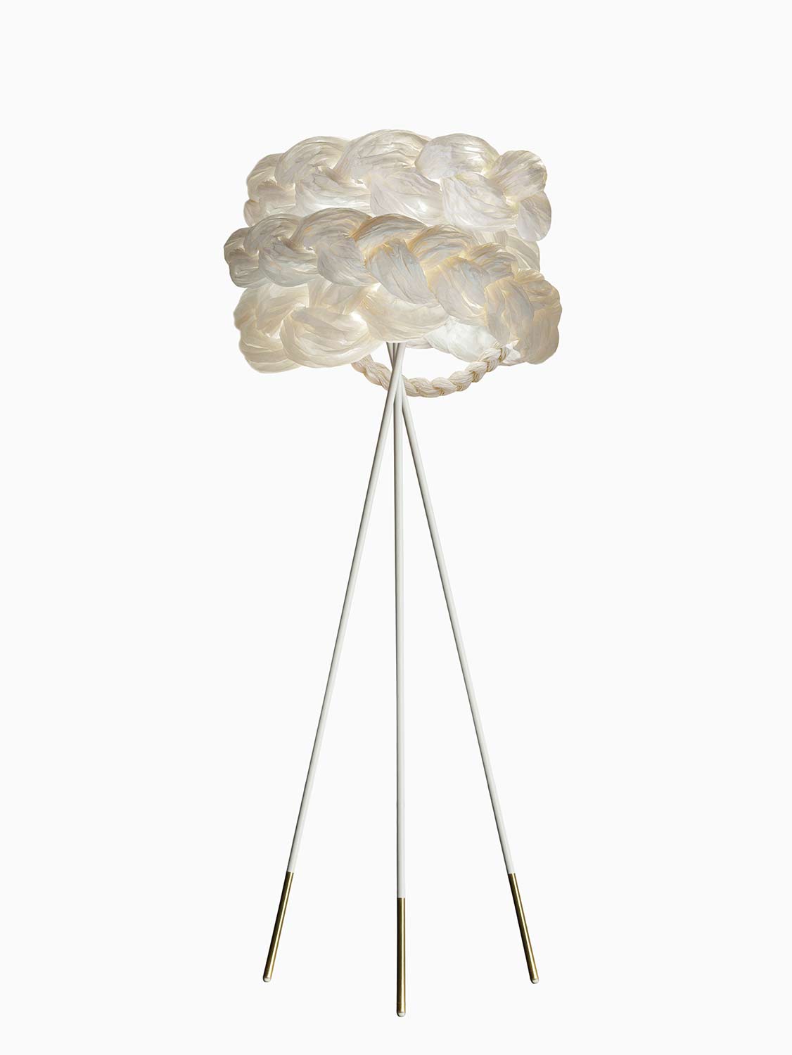 Mammalampa The Bride medium floor lamp in White – product photo