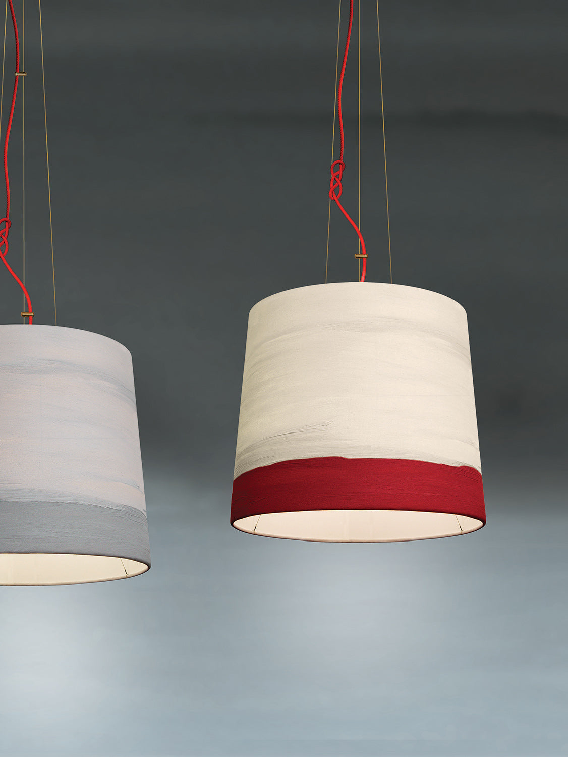 Mammalampa The Sisters medium pendant in Sunrise – styled in a room