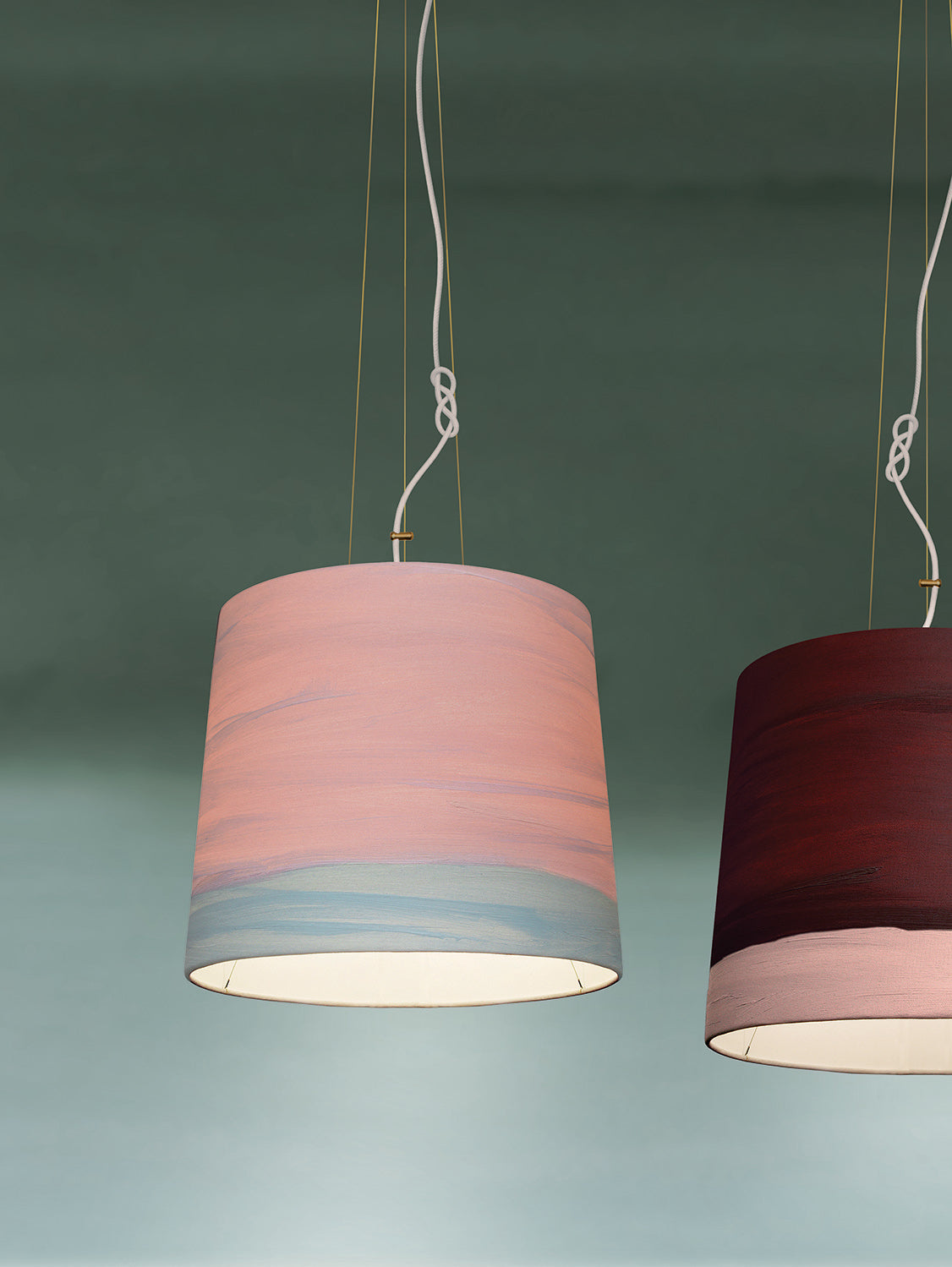 Mammalampa The Sisters medium pendant in Blossom – styled in a room