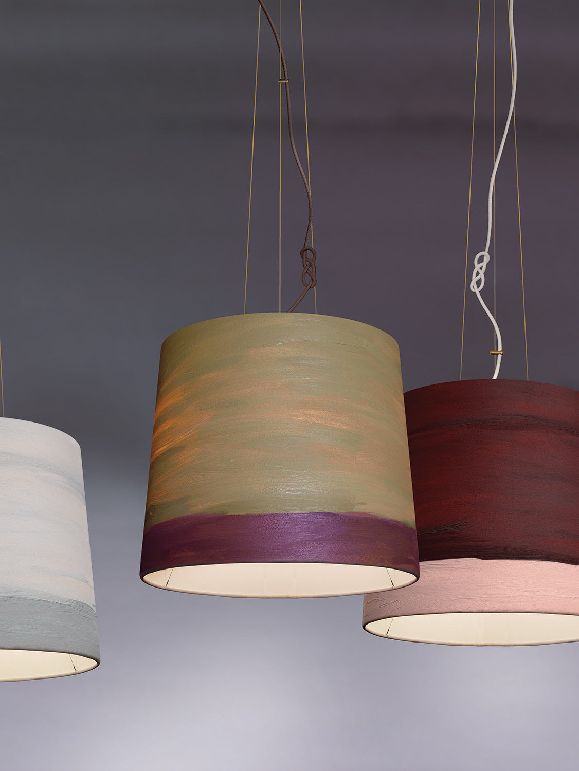 Mammalampa The Sisters medium pendant in Twilight – styled in a room