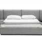 Nova Domus Maranello Eastern King Modern Grey Bed