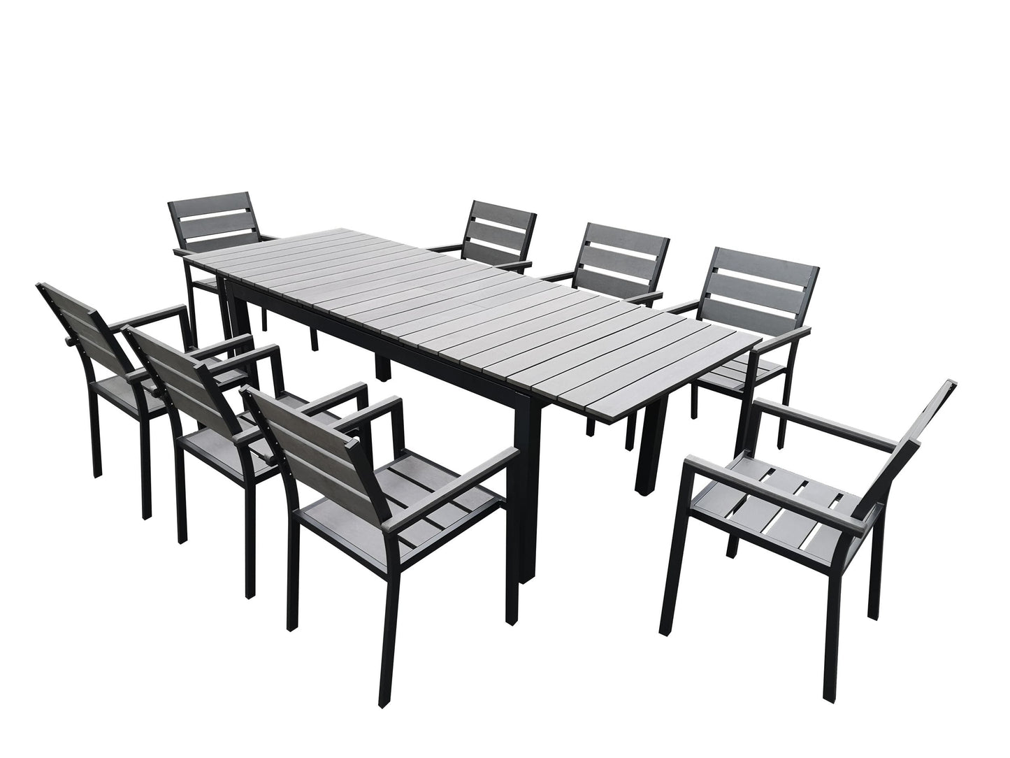 Renava Marina Grey Outdoor Dining Table Set