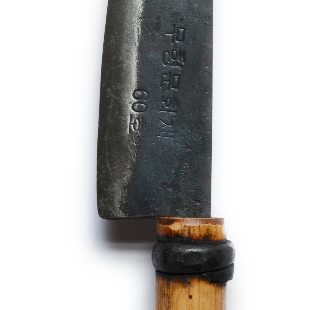#60 small kitchen knife blade, close-up