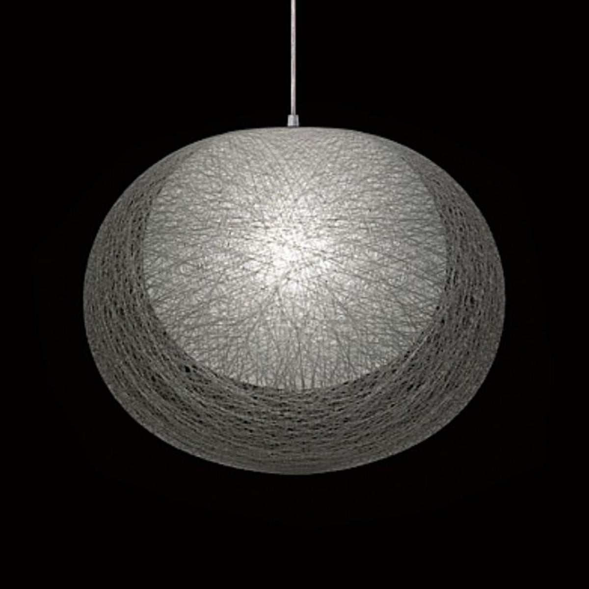 Yamagiwa Mayuhana 2 Oval Pendant Light by Toyo Ito – detail and setting 1