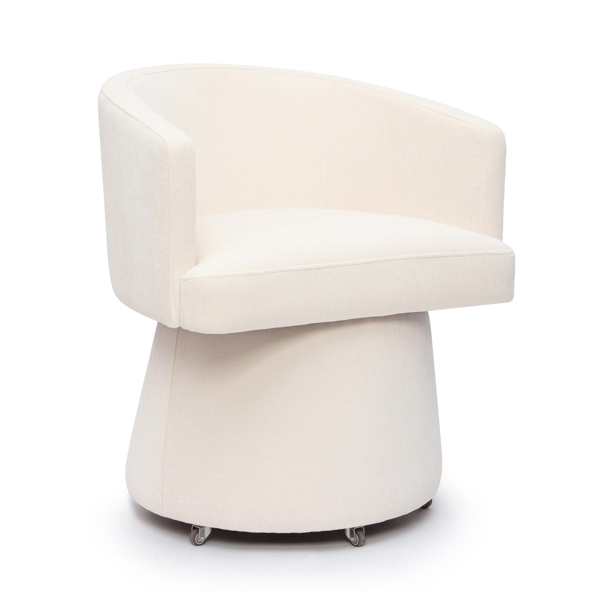 Kristen Rolling Desk Chair in Black by TOV Furniture – photo 7 of 7