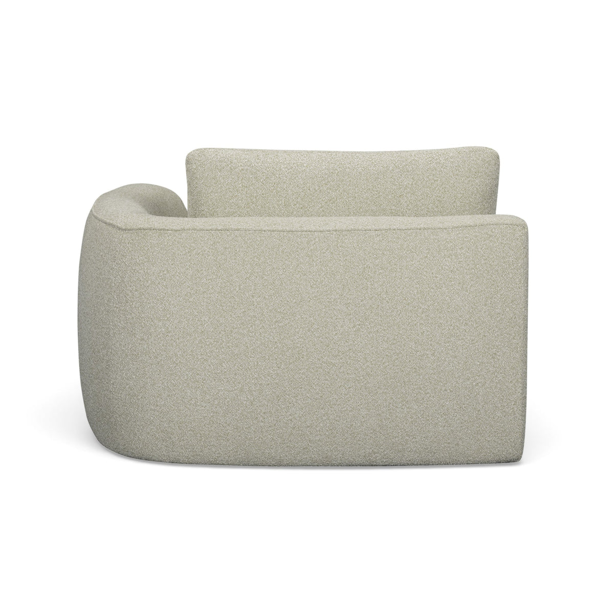 Noor XL 47" Modular Corner Chair in Wheat / RAF by TOV Furniture – photo 5 of 7