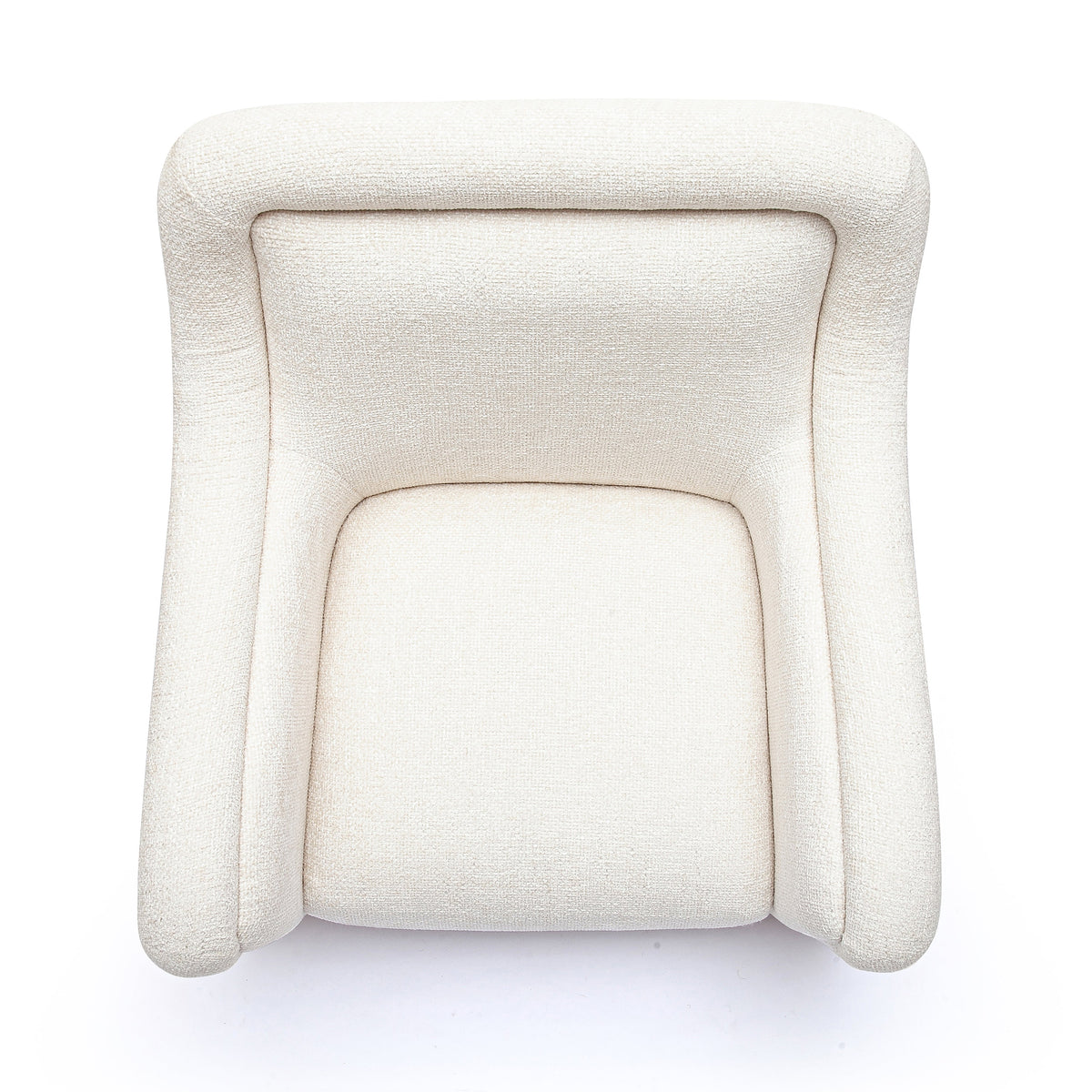 Charli Performance Swivel Chair in Off-White by TOV Furniture – photo 6 of 8