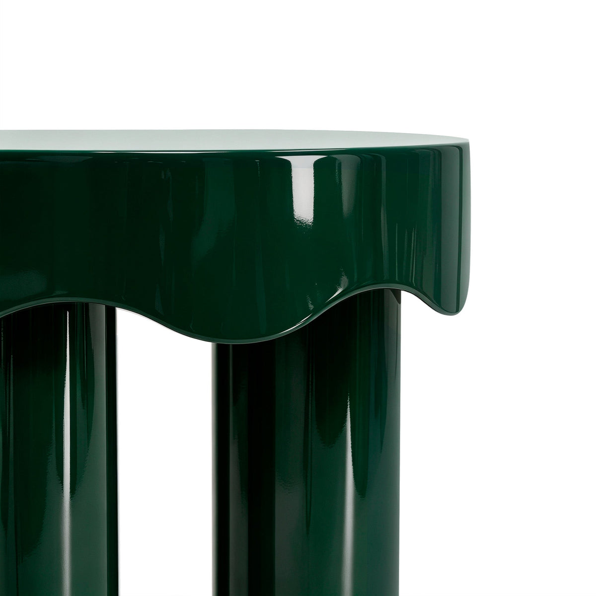 Casper Green High Gloss Nesting Side Table Set by TOV Furniture – photo 7 of 10