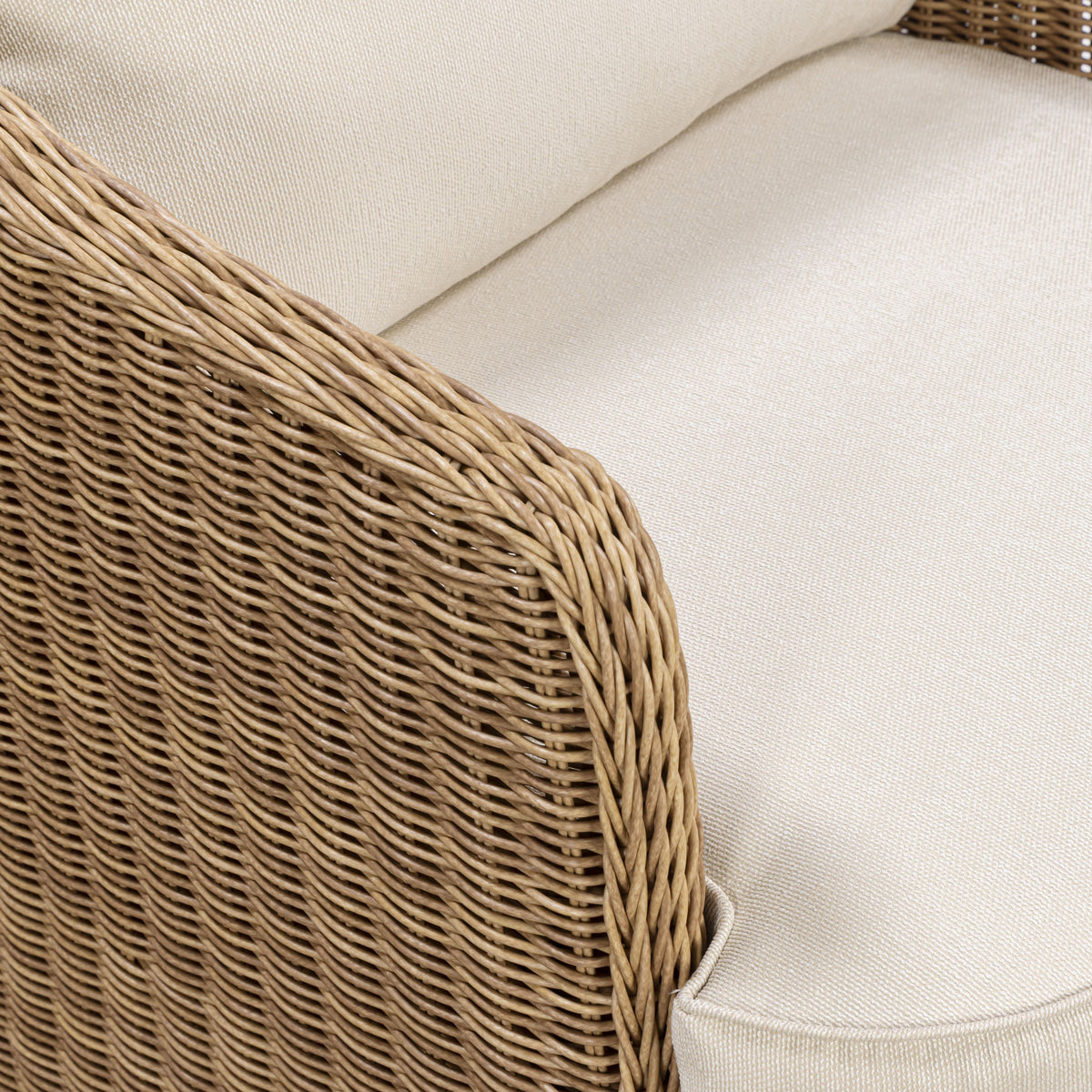 Axel Cream Boucle Outdoor Accent Chair by TOV Furniture – photo 4 of 7