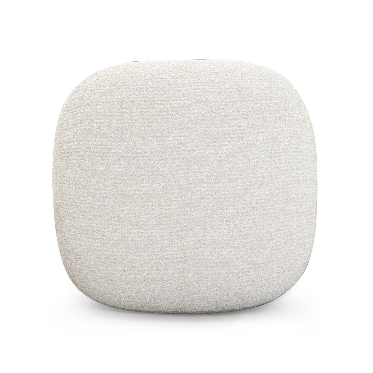 Domina Sugar Off-White Boucle Ottoman by TOV Furniture – photo 7 of 8