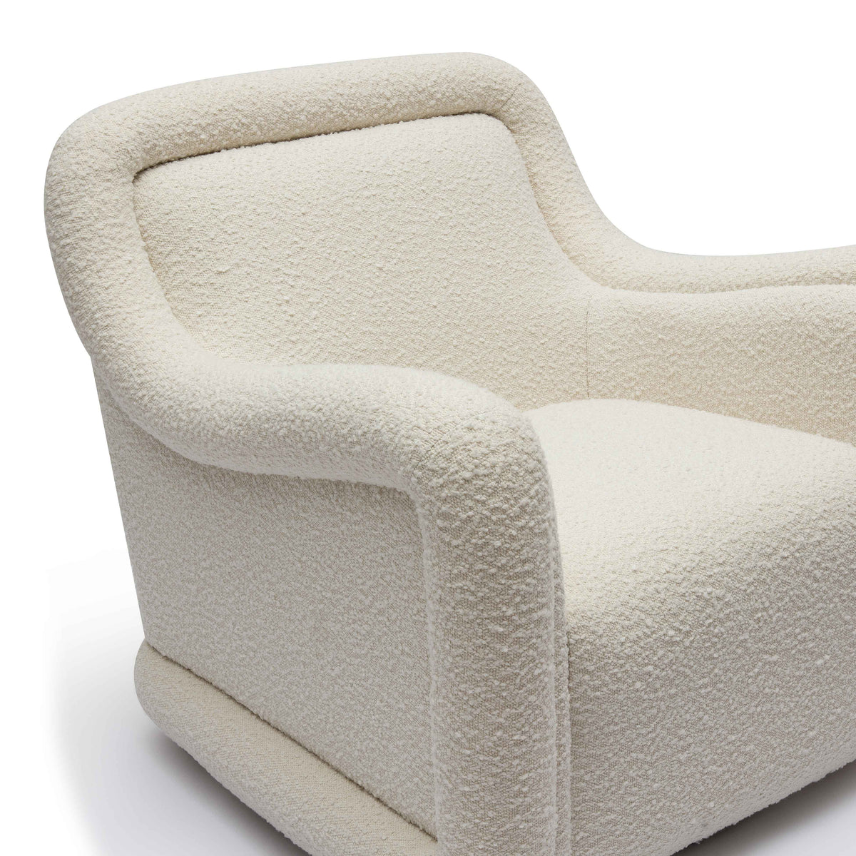 Charli Performance Swivel Chair in Cream by TOV Furniture – photo 5 of 7