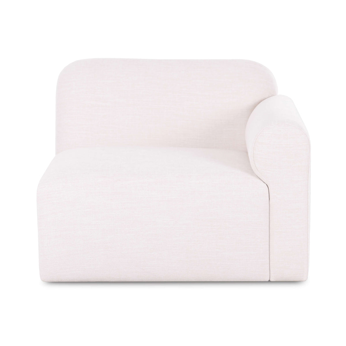 Gorge Modular Corner Chair in Cream / RAF by TOV Furniture – photo 1 of 7