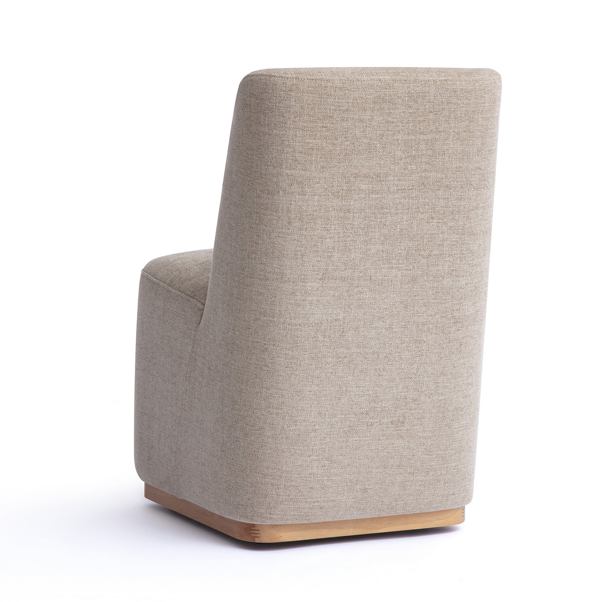 Melissa Tan Performance Fabric Rolling Dining Chair by TOV Furniture – photo 4 of 6