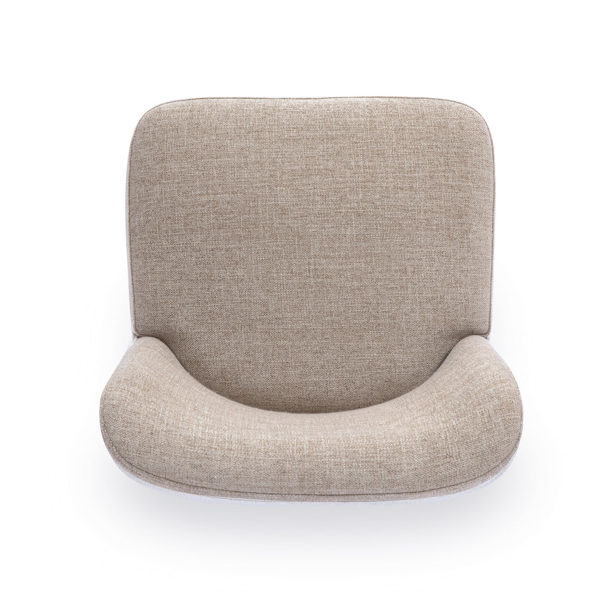 Melissa Tan Performance Fabric Rolling Dining Chair by TOV Furniture – photo 5 of 6