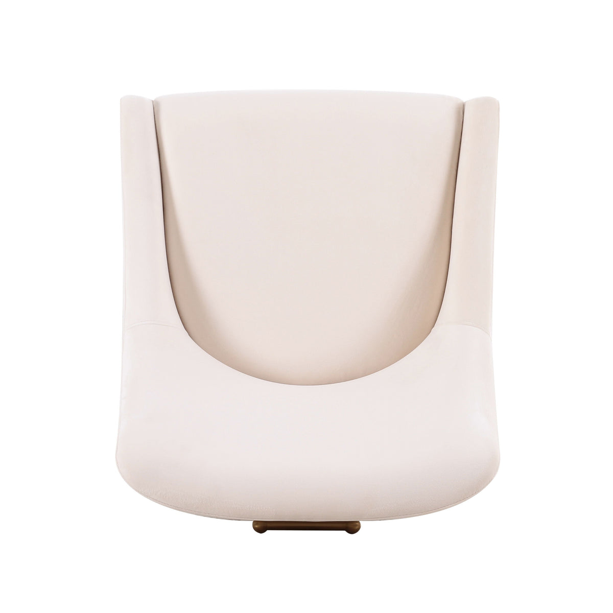 Beatrix Cream Performance Velvet Dining Chair by TOV Furniture – photo 6 of 9