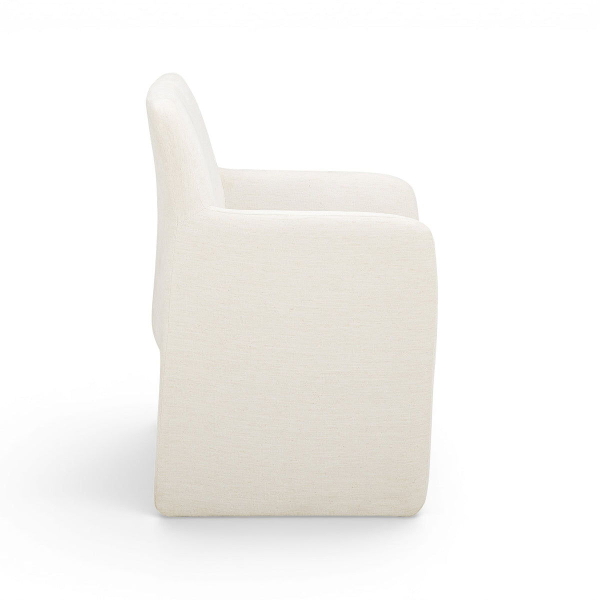 Crawley Performance Linen Chenille Dining Chair in Bone by TOV Furniture – photo 3 of 7