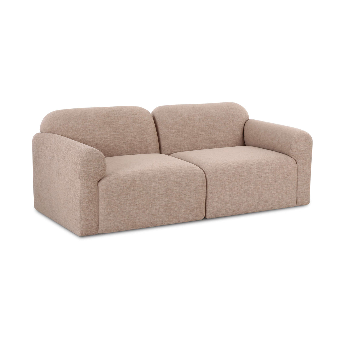 Gorge 81" Tan Performance Loveseat by TOV Furniture – photo 2 of 7