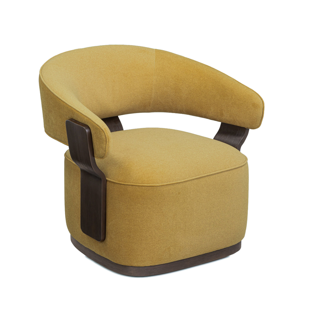 Madison Amber Performance Vegan Mohair Swivel Accent Chair by TOV Furniture – photo 3 of 8