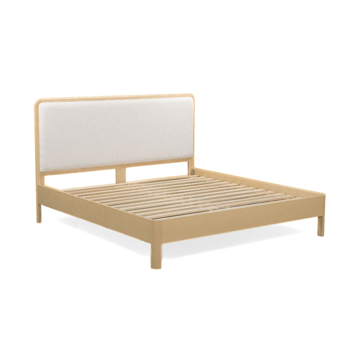 Rafaelle Natural Solid Ash King Bed by TOV Furniture – photo 4 of 8