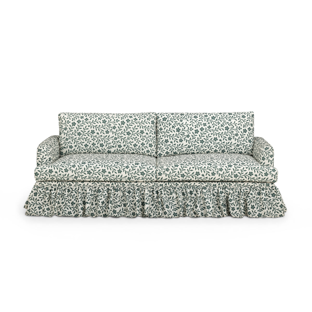 Gertrude 90" Floral Performance Linen Weave Sofa by TOV Furniture – photo 1 of 7