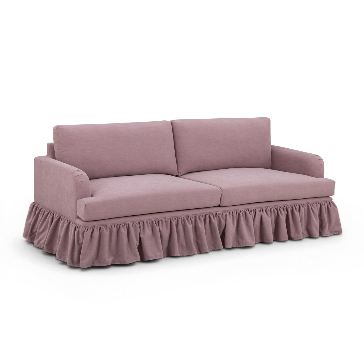 Gertrude 90" Mauve Upcycled Performance Fabric Sofa by TOV Furniture – photo 3 of 7