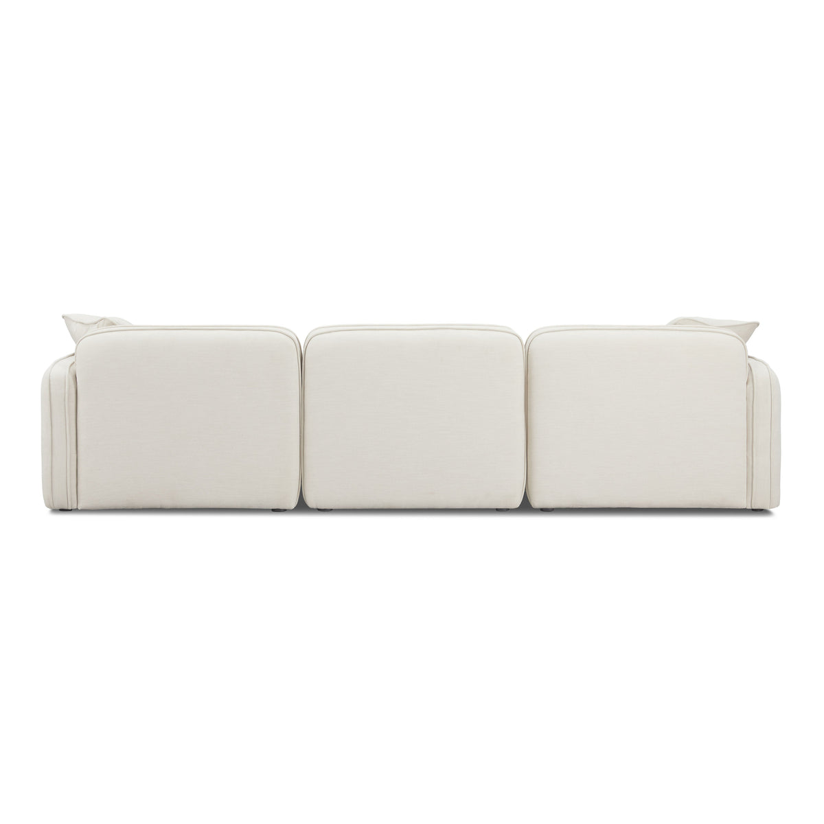 Travie Sand Upcycled Performance Linen Modular Sofa by TOV Furniture – photo 4 of 7