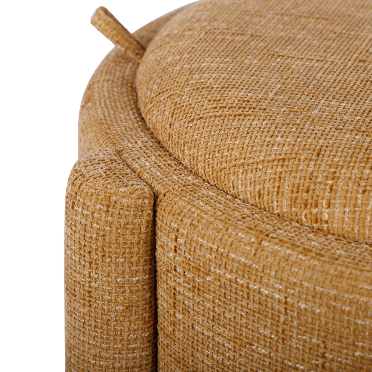Bellamy Curry Railroad Chenille Storage Stool With Reversible Tray Top by TOV Furniture – photo 7 of 8