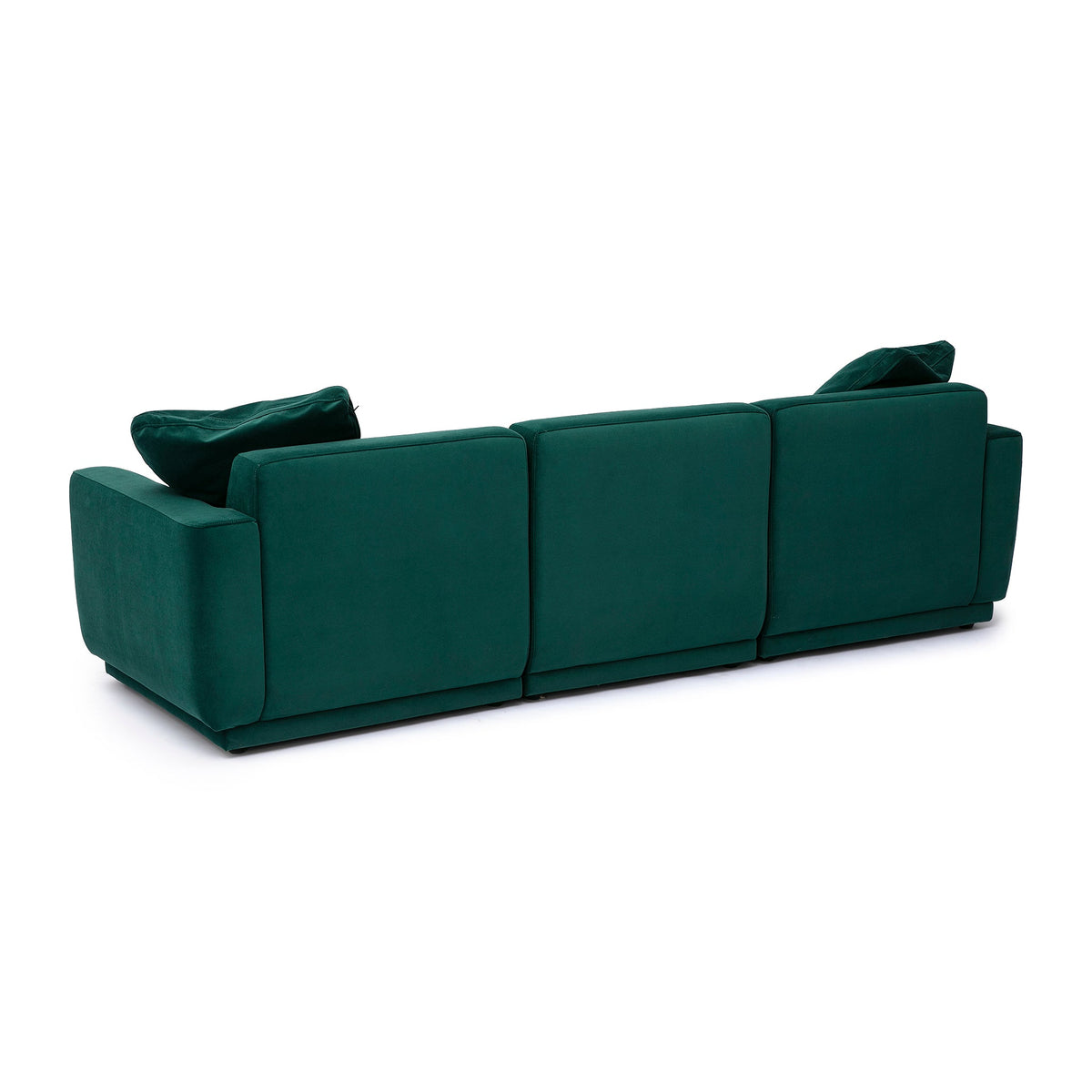 Perry Deep Green Performance Velvet Modular Sofa by TOV Furniture – photo 10 of 10