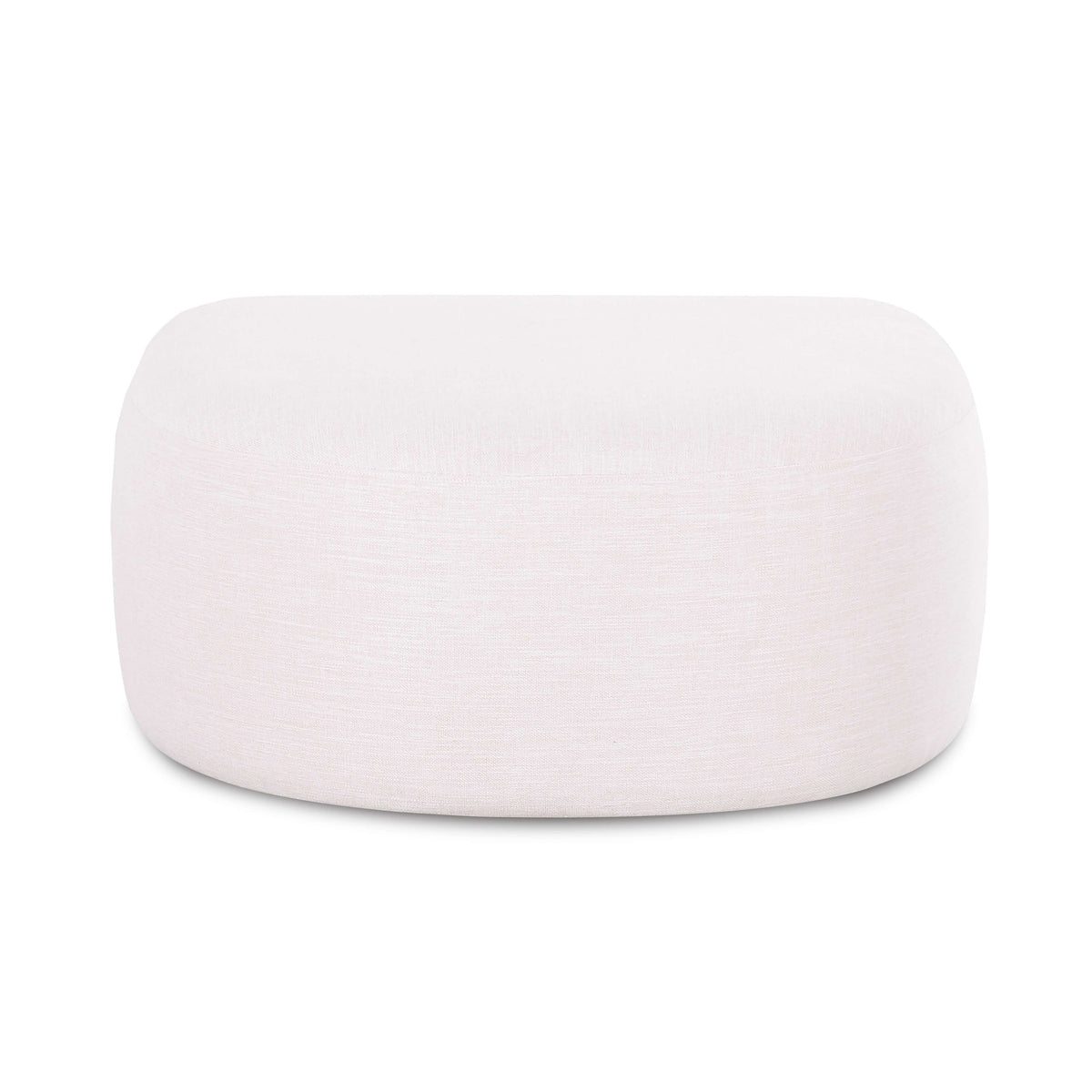 Gorge Cream Performance Fabric Ottoman by TOV Furniture – photo 5 of 8