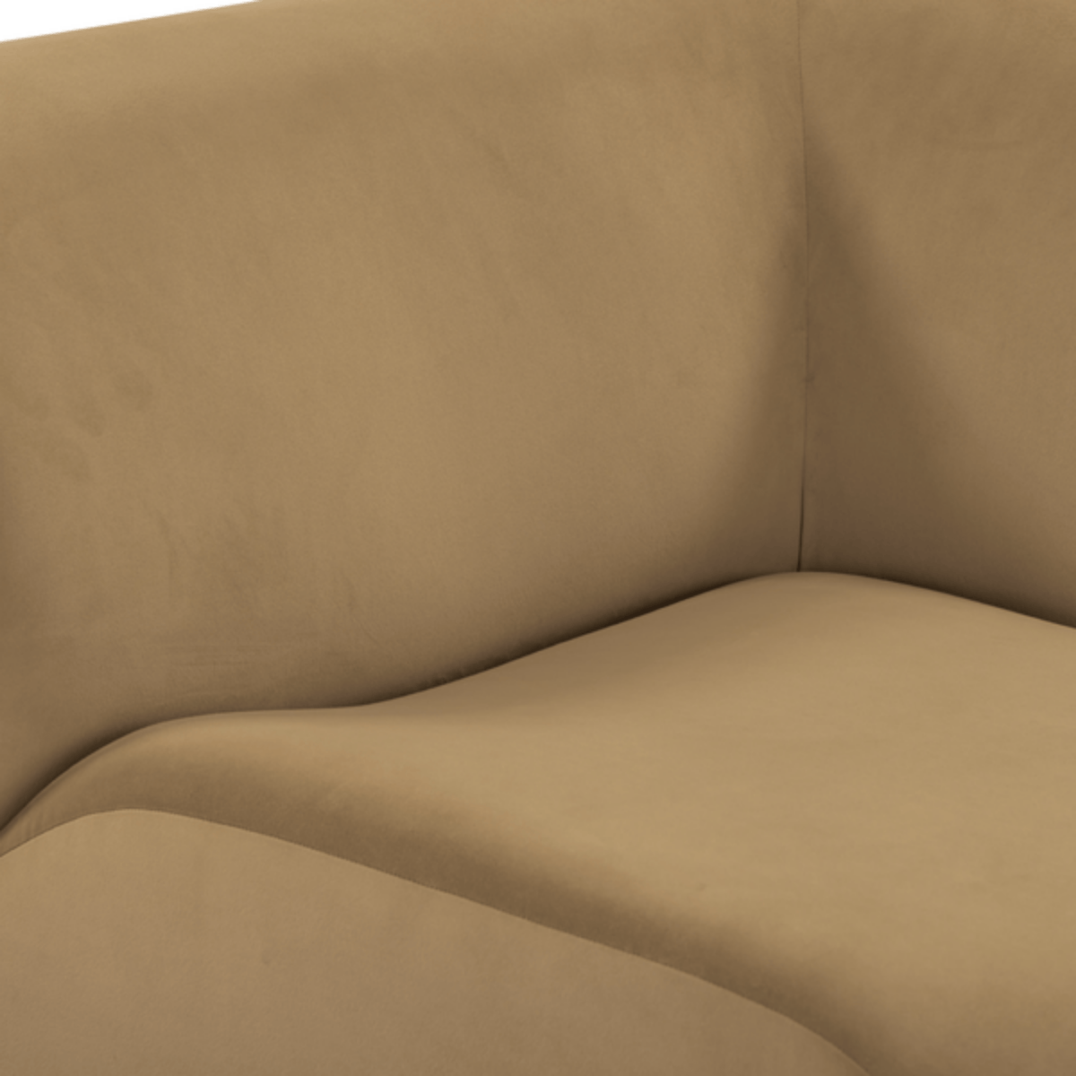 Zenith Latte Brown Velvet Modular LAF Sectional by TOV Furniture – photo 6 of 10